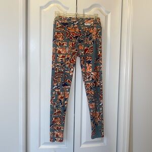 NEW LuLaRoe Floral OS Leggings 9016